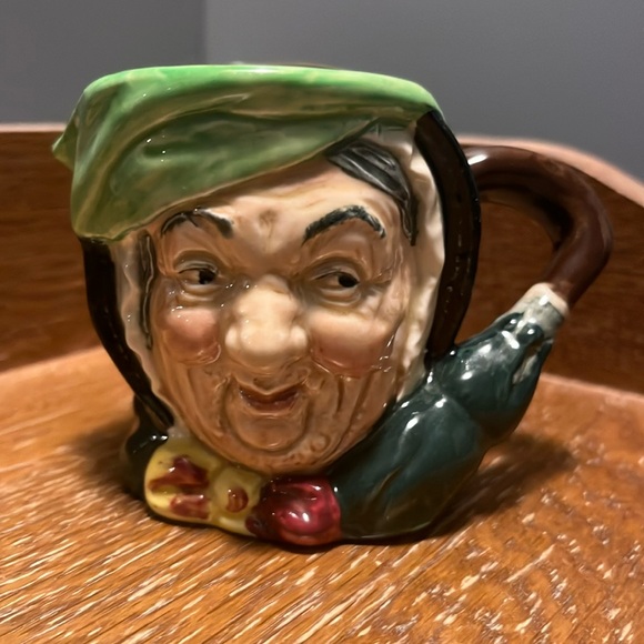 Royal Doulton Creamer Dickens Series Sairey Gamp Toby Character Jug Mug A Mark - Picture 1 of 8